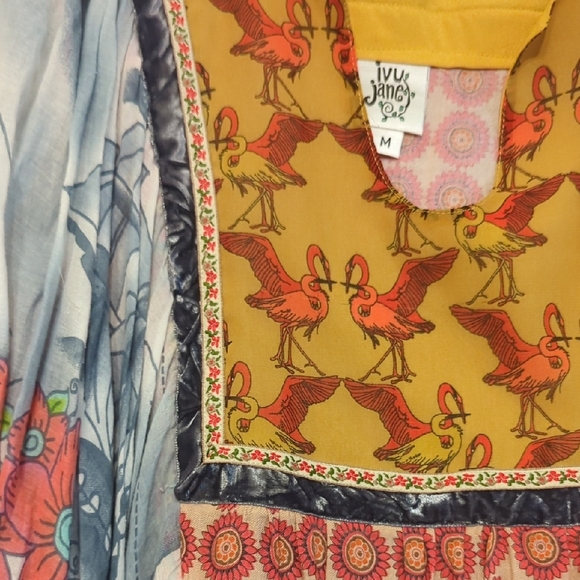 Ivy Jane Colorful Floral and Patterned Tunic - Picture 2 of 3